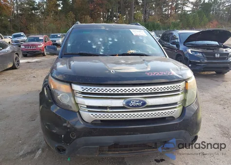 2013 Ford Explorer Xlt from USA, damaged, VIN 1FM5K7D96DGB18077